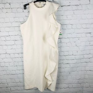 NWT Macy’s side Frill dress